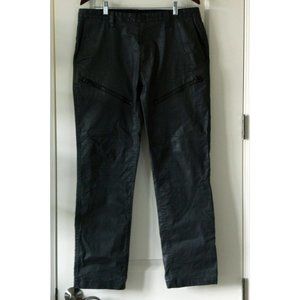 Calvin Klein Slim Fit Waxed Cotton Pants